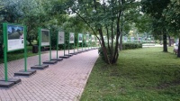 историческая фотовыставка из уличных информационных стендов для ГЕО парка Сокольники