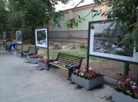 наши информационные уличные стенды были установлены по всей территории Зоопарка Москвы